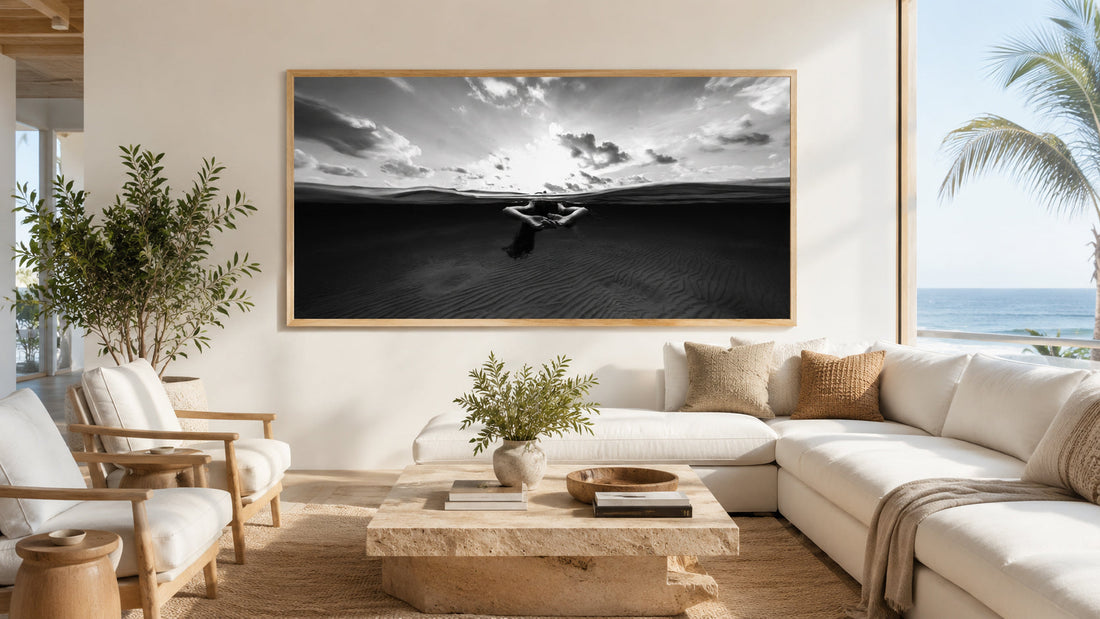 Black and White Underwater Photography: Ocean Fine Art for Elegant Interiors